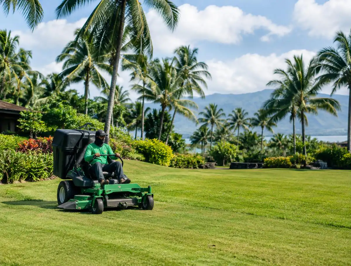 Ride-On Lawnmower for landscaping and property care